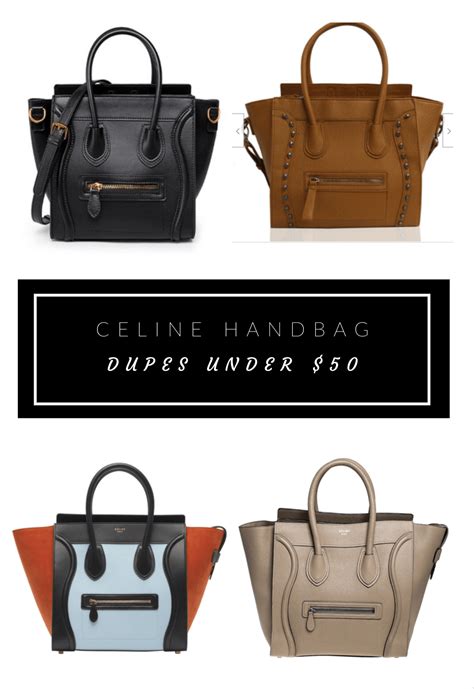 celine bag replica amazon|affordable handbags Celine look alike.